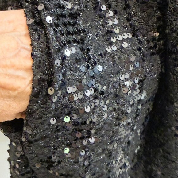 Alice & Olivia Chara Sequined Fit & Flare Minidress Sz 8 NEW w/tags - Picture 5 of 16